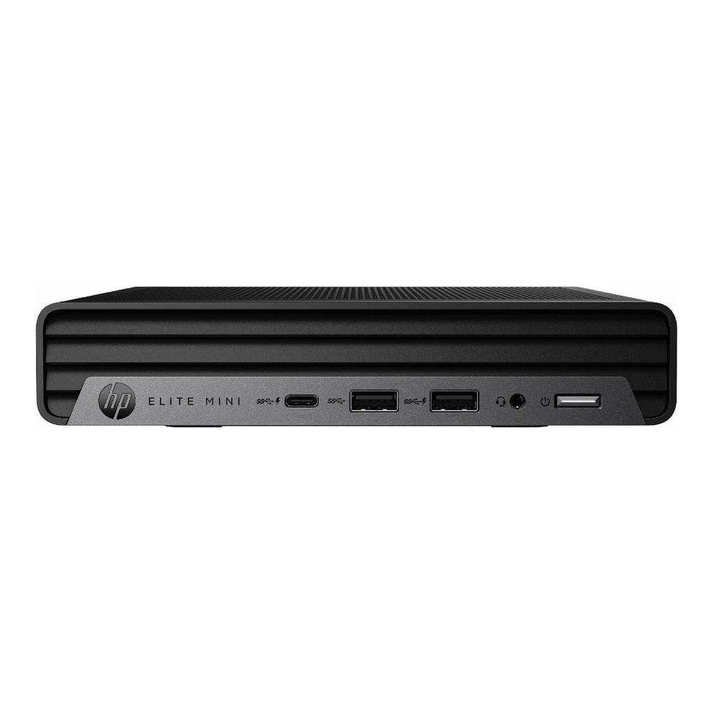 HP Elite Mini 800 G9 迷你商用电脑正面,支持 Intel Quick Sync