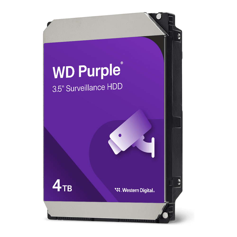 WD Purple 4TB 监控级 CMR 硬盘
