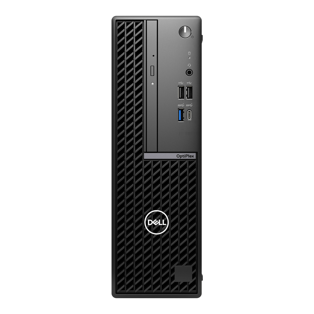 Dell OptiPlex 7020 SFF 小型商用电脑正面,内部可安装一块 3.5 英寸监控硬盘